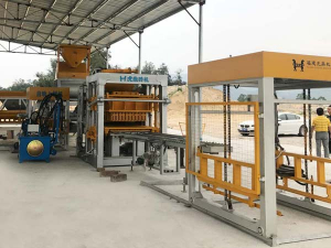 免燒磚機 虎鼎全自動磚機生產(chǎn)線生產(chǎn)彩磚空心磚