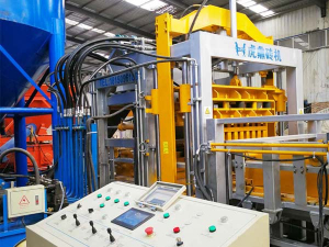 混凝土空心砌塊機 虎鼎全自動水泥磚機生產(chǎn)混凝土磚