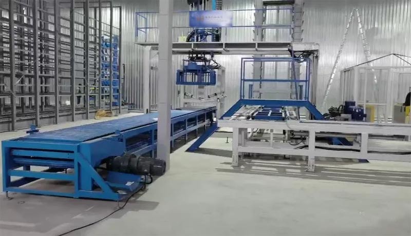 全自動磚機生產(chǎn)線